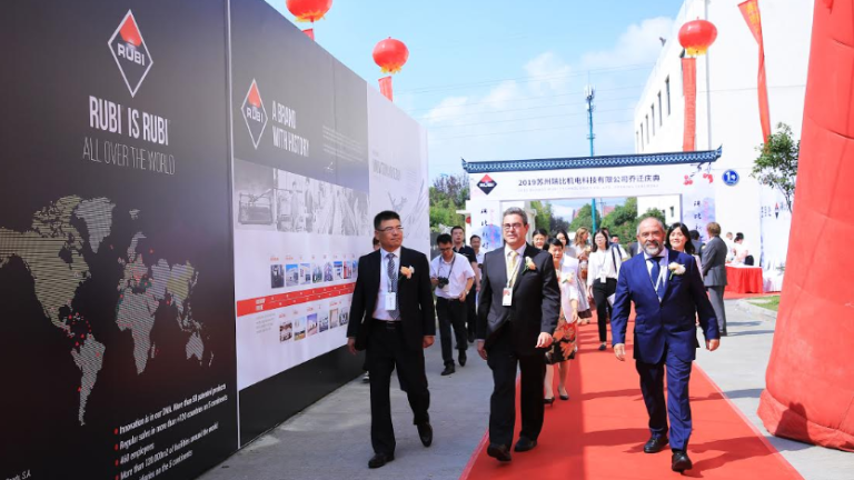 Rubi inaugura sus nuevas instalaciones en China