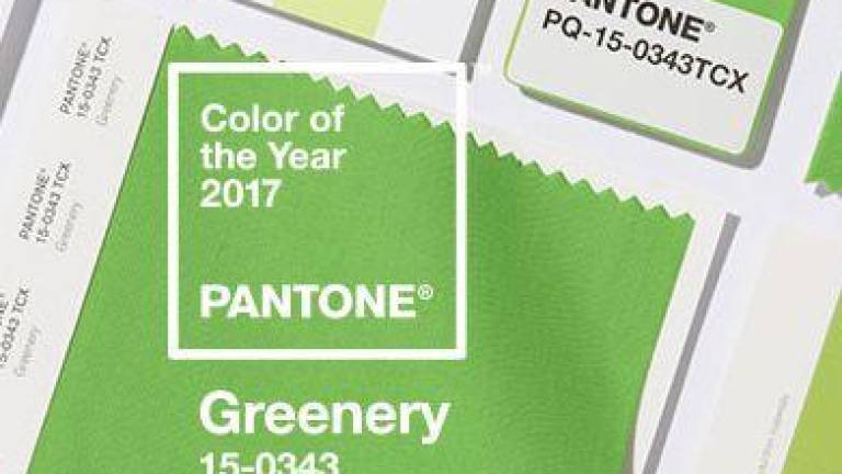 Y el color del año 2017 es... el verde 'greenery'