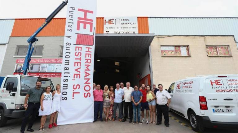 Hermanos Esteve Puertas y Automatismos inicia andadura en Castellón