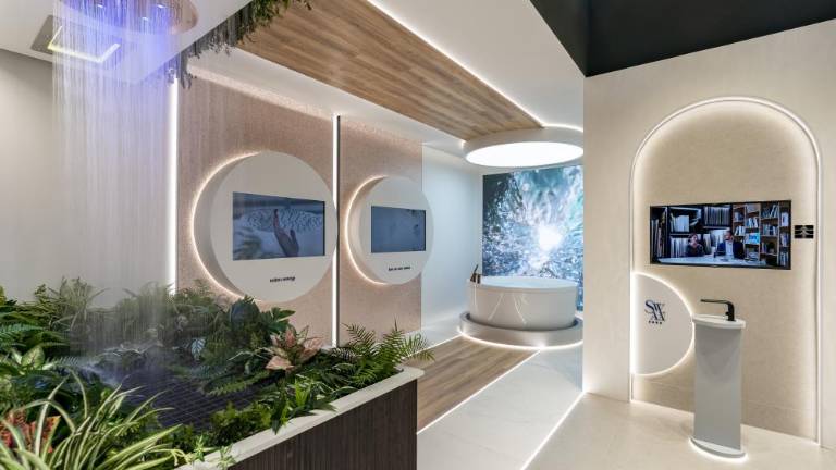 Diseño funcional e innovación marcan las últimas propuestas de Porcelanosa en Cersaie 2023