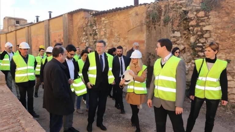 Ximo Puig anuncia 600.000 € para nuevas obras de la Real Fábrica de l'Alcora
