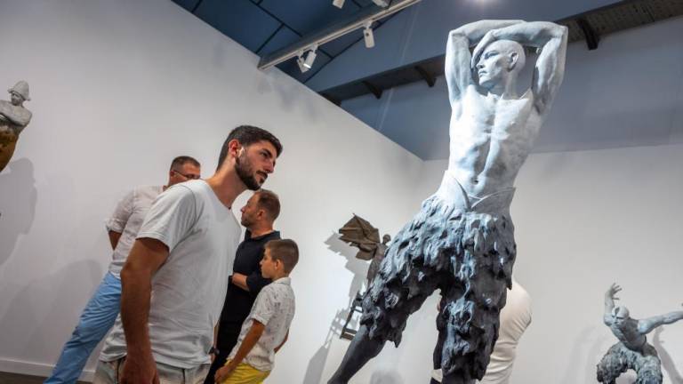 Coderch y Malavia inauguran nuevo taller con una exposición con esculturas inéditas