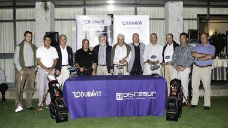 Éxito del noveno Torneo de Golf Discesur-Duravit