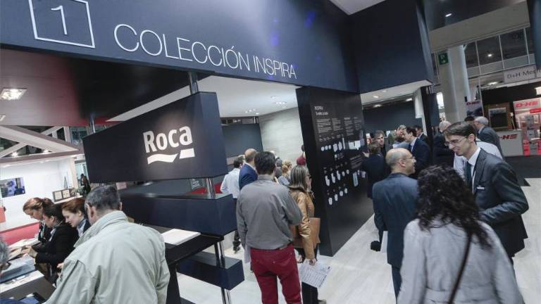 Gran acogida de las novedades de Roca en Construmat