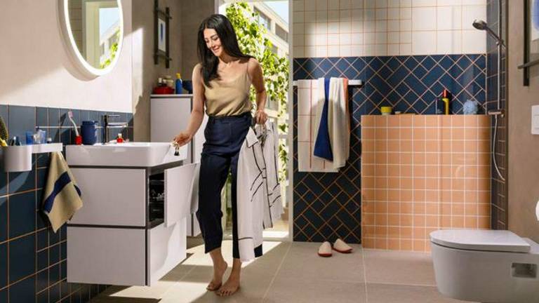 Xilesa, muebles de baño de hansgrohe que simplifican la planificación