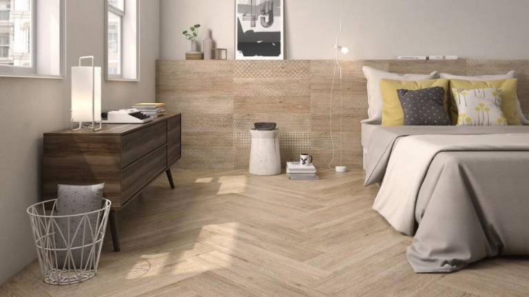 Recubrimientos cerámicos de tendencia 'made in Roca' en Cersaie