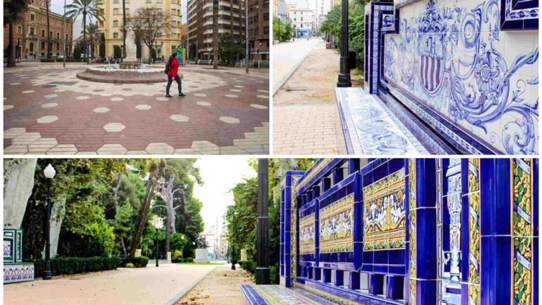 Una ruta redescubre el valor del azulejo en Castelló