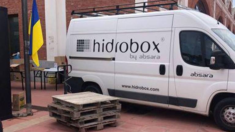 Hidrobox recopila material para colaborar con la Asociación de Ucranianos de Castellón