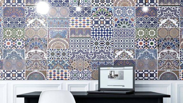 El azulejo artesanal, distinción y estilo retro de tendencia