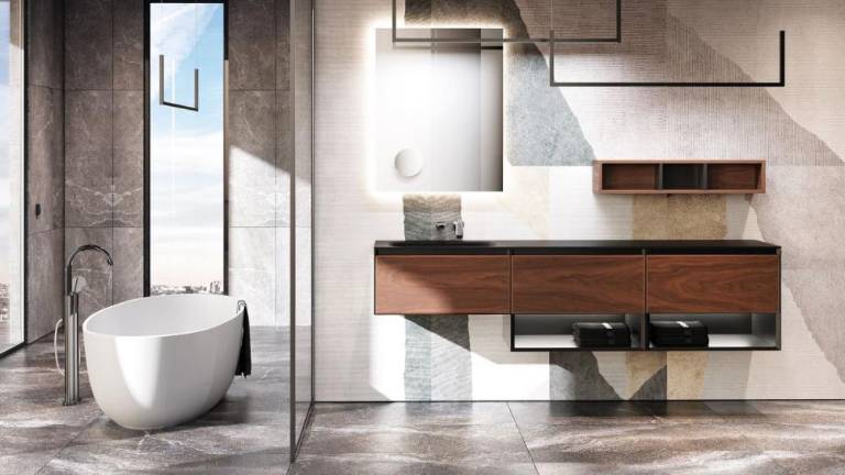 Decosan presenta su nueva colección de muebles de baño Diamond