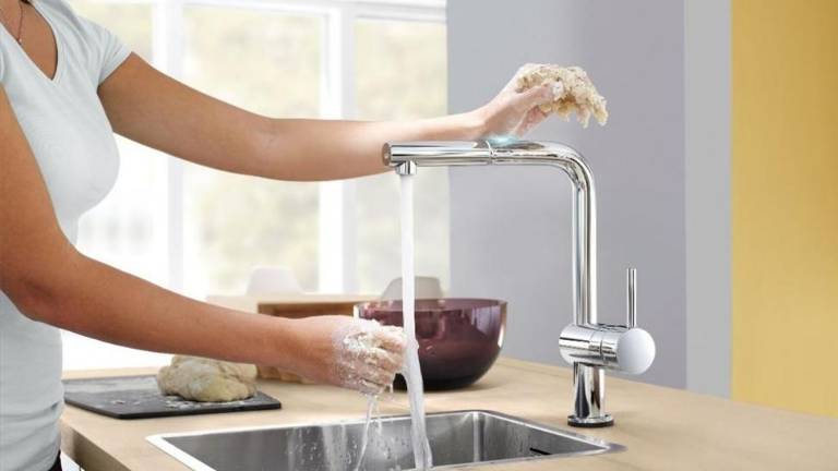 La última tecnología Grohe, en la grifería 'Minta Touch'