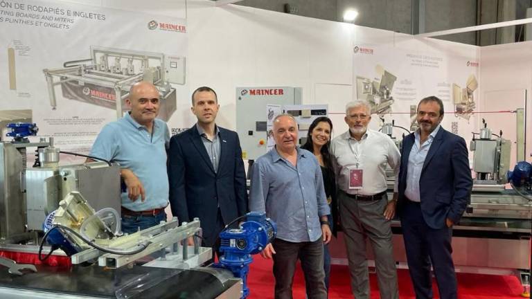 Maincer resalta la «magnífica afluencia de clientes» a Marmomac