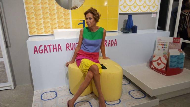 Pamesa y Agatha acaparan todas las miradas en la inauguración