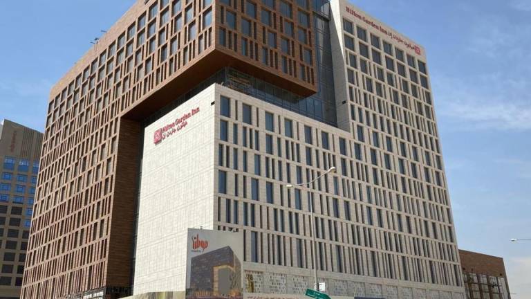 El Hotel Hilton Garden en Arabia Saudí elige las fachadas ventiladas Frontek