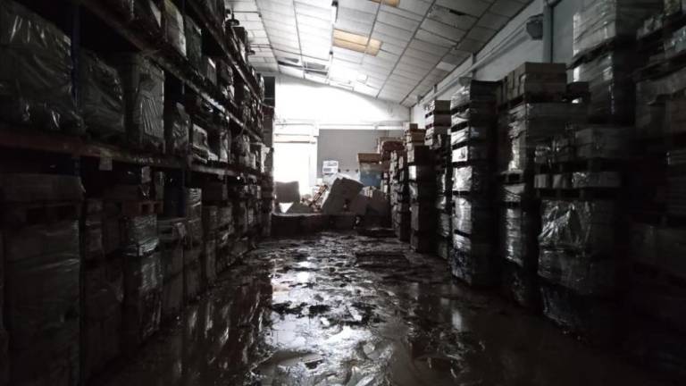 $!VÍDEO | Azulejos Moncayo estima en más de 500.000 euros las pérdidas tras las inundaciones de Cuarte de Huerva