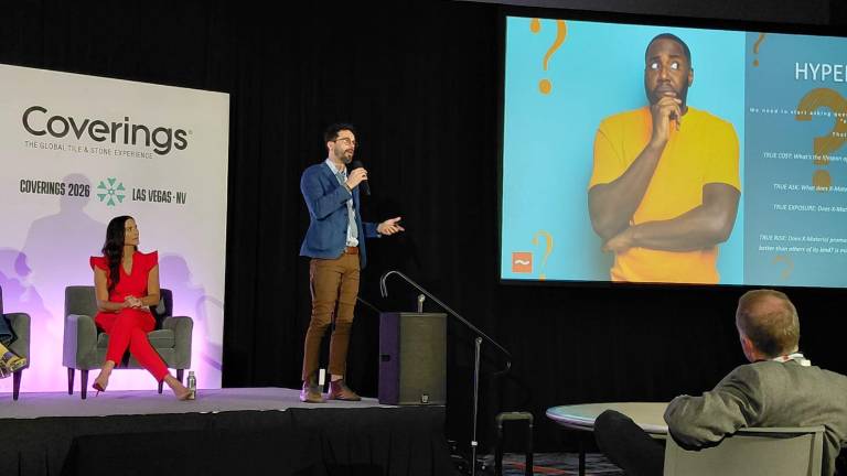 Ryan Fasan, consultor técnico de Tile of Spain, ha confirmado su participación en Qualicer 2026.