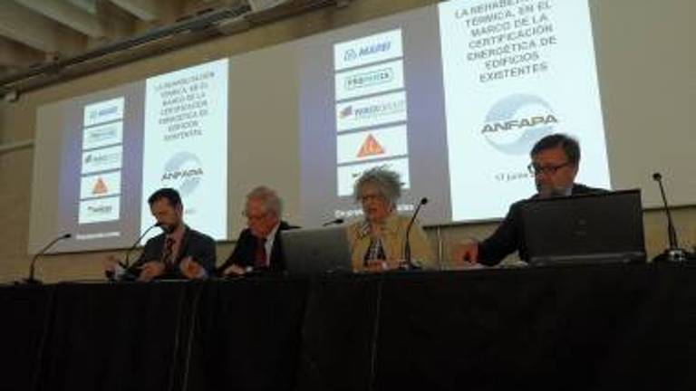 Éxito de la jornada de Anfapa sobre rehabilitación térmica y certificación energética