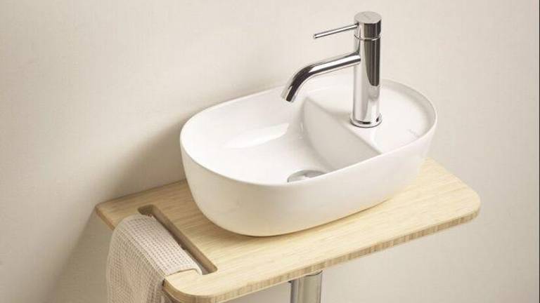 Bathco amplía su colección de lavabos mini en el catálogo Essentials