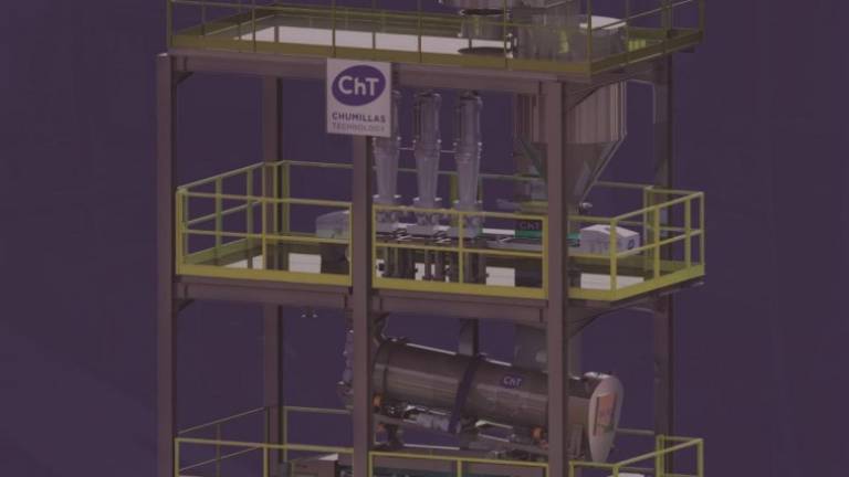 Chumillas Technology presenta al sector Dry Colouring Plant