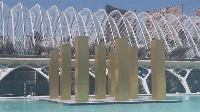 Ciudad de las Artes, de las Ciencias... y de los mosaicos dorados
