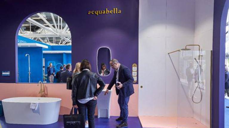 Acquabella y sus diseños triunfan en Cersaie