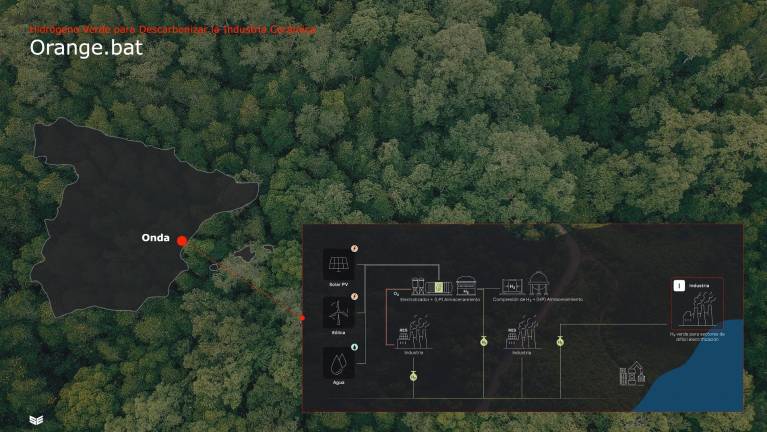 Cerámica | Orange.bat, primer proyecto de hidrógeno verde en obtener la Autorización Ambiental Integrada en la Comunitat Valenciana