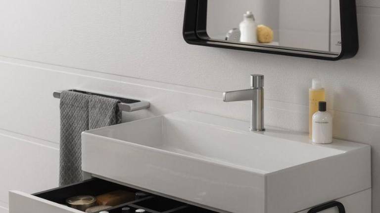 La grifería 'Pure Line' marca tendencia en baños