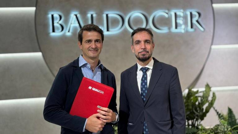 Qualicer 2026 | Julio Pascual, director general del Grupo Lamosa en España, se incorpora a la mesa debate del congreso cerámico