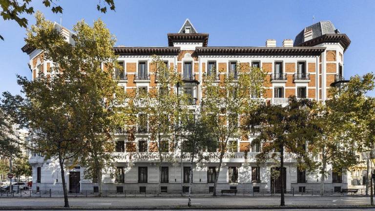 Un histórico palacio en Madrid se transformará en 17 viviendas de lujo con sello Marriott