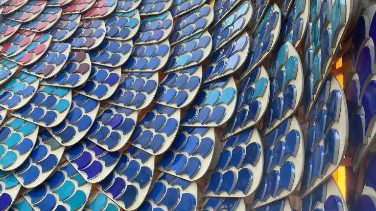 Imágenes de la instalación arquitectónica.