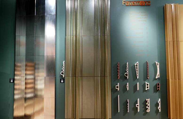 Galería de fotos | Gresmanc Group promociona sus soluciones en cerámica extrusionada en Cersaie