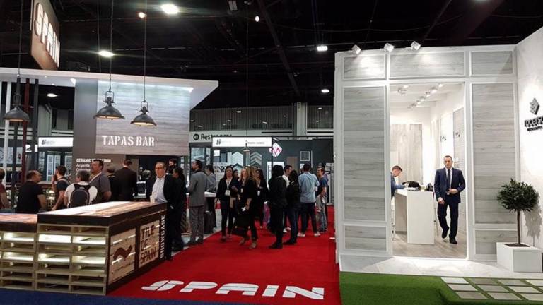 El Tile of Spain dispara su presencia en Coverings por el auge del mercado americano