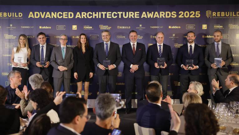 Rebuild 2026 premiará a empresas y profesionales en los Advanced Architecture Awards