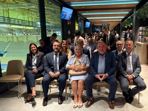 $!Las autoridades del evento.