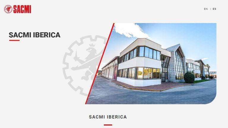 Sacmi Ibérica estrena su nueva página web
