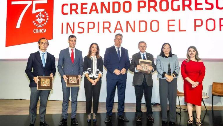 Grespania, premiada en la gala del 75º aniversario del Colegio de Ingenieros Industriales de la Comunitat Valenciana