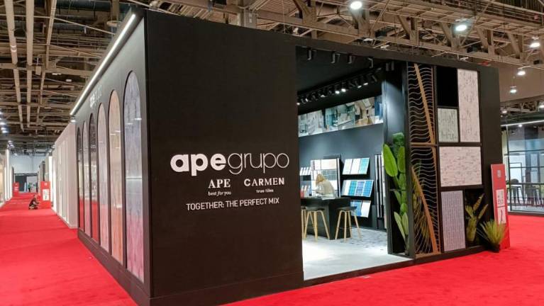 APE Grupo brilla en Coverings con las propuestas de su marca Carmen