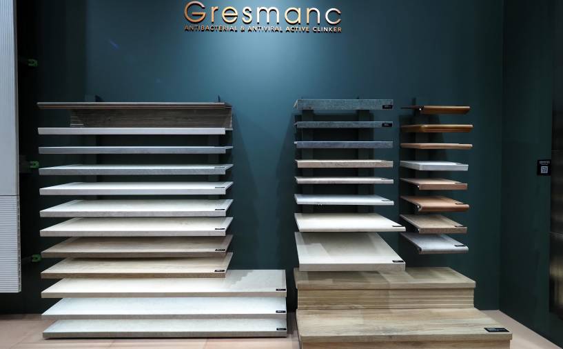 Galería de fotos | Gresmanc Group promociona sus soluciones en cerámica extrusionada en Cersaie