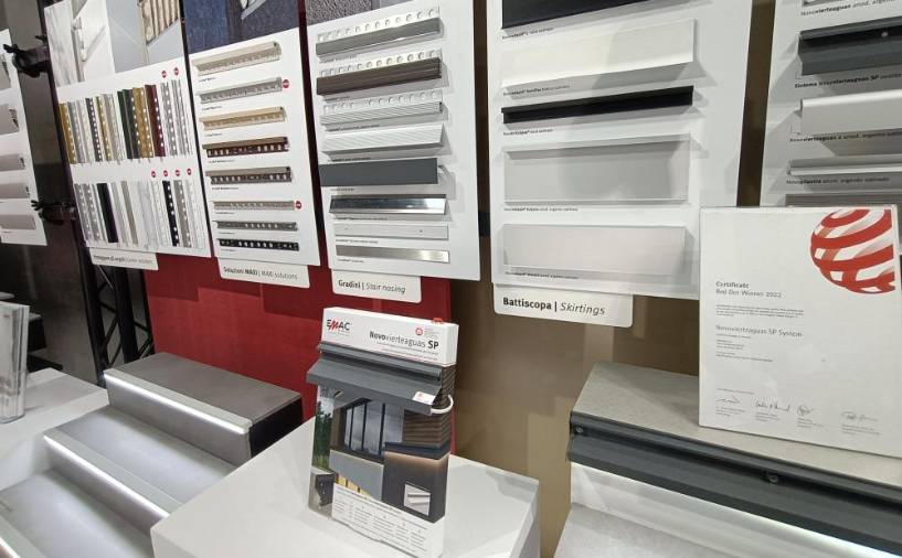 Galería de Fotos | Emac anticipa en Cersaie la perfilería del futuro