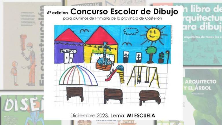El Colegio de Arquitectos de Castellón inicia su concurso de dibujo para escolares