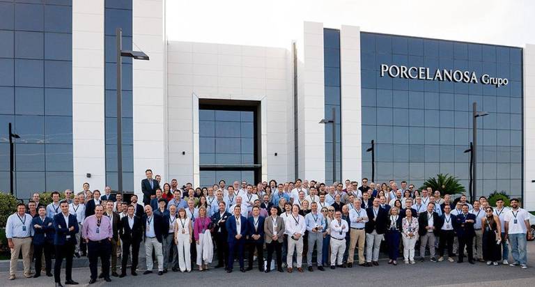 Las instalaciones centrales de Porcelanosa acogieron el X Encuentro de Promotores Inmobiliarios.
