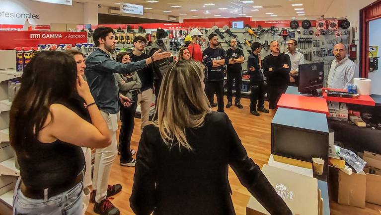 Gamma crea un showroom de su modelo de autoservicio de la construcción 2.0
