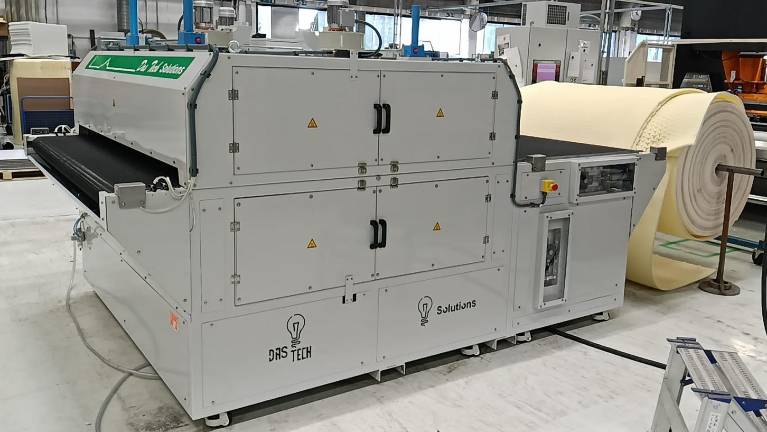 Das Tech Solutions exporta a Finlandia su tecnología para fabricar la base acolchada de campos de fútbol