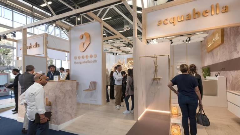 Acquabella apuesta por el diseño japonés en Cersaie 2023