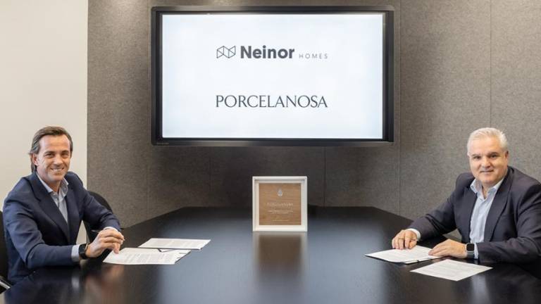 Neinor Homes firma un acuerdo con Porcelanosa