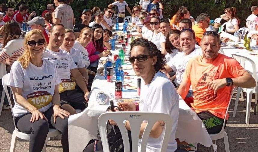 Galería de 224 fotos | Amplia presencia del sector cerámico en la Carrera de las Empresas de Castellón