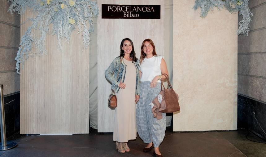 Galería de fotos | Gastronomía, diseño y Anne Igartiburu: así fue la inauguración de la nueva tienda de Porcelanosa en Bilbao