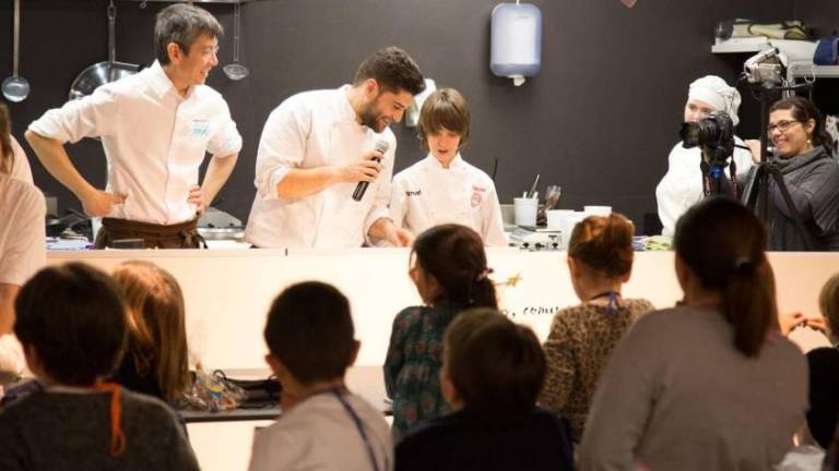 80 niños aprenden a cocinar con Techlam y 'Masterchef Junior'