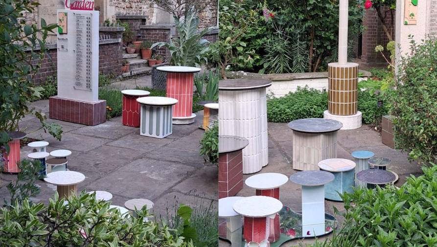 Galería de fotos | The Secret Garden, la instalación en Londres con cerámica española