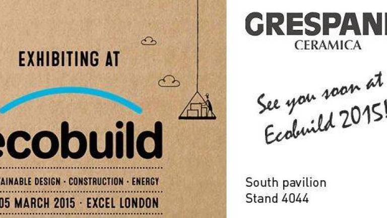 Grespania participa por primera vez en EcoBuild London